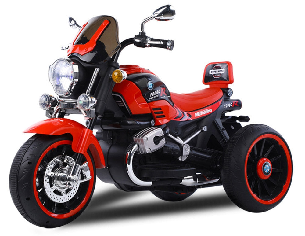 Moto Elettrica per Bambini 12V Kidfun Melbourne Rossa