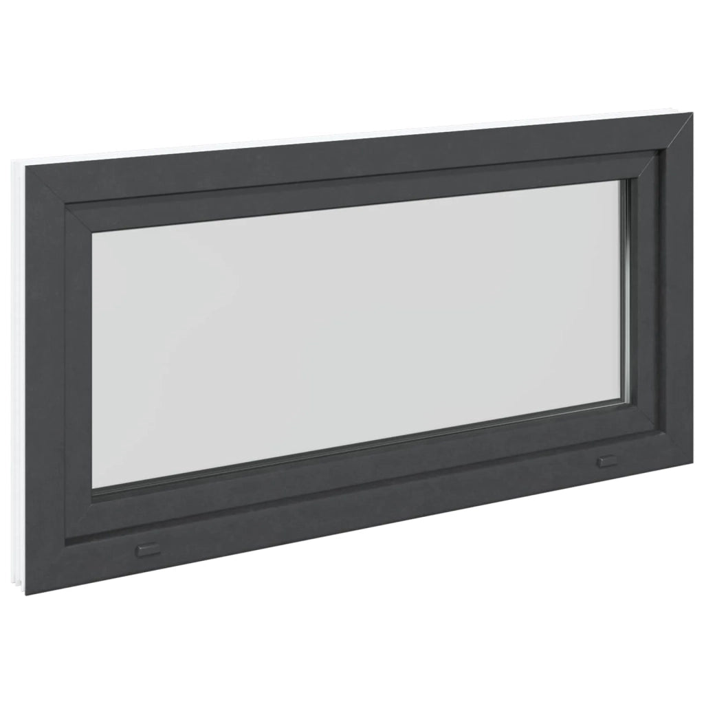 Finestra per Soffitta RISOR 120 x 60 cm PVC e Vetro Antracite