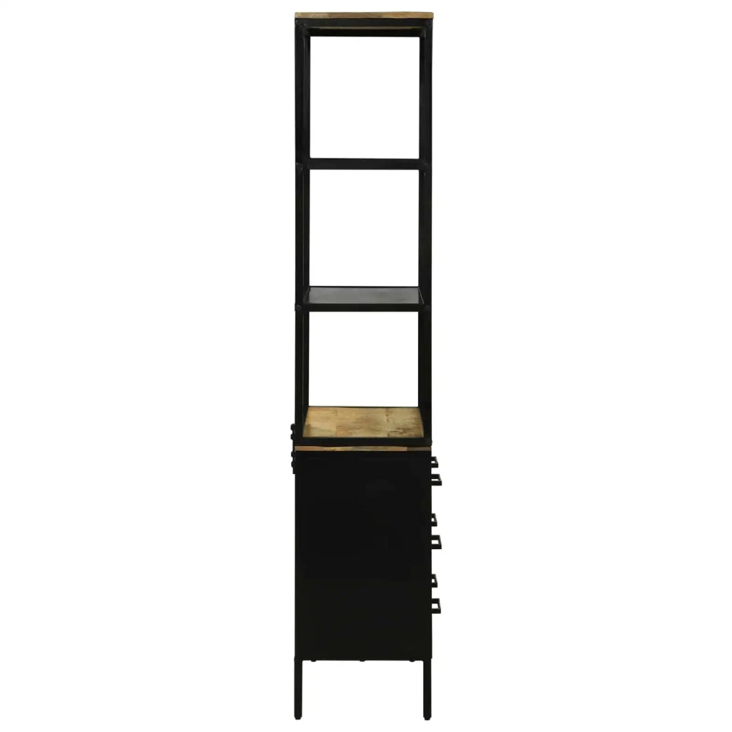 Credenza Marrone 70 x 35 x 180 cm Legno di mango massello 3310126