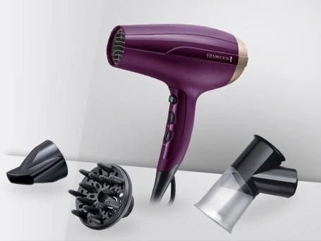 Remington D5219 asciuga capelli 2300 W Nero, Viola