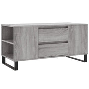 Tavolino salotto | Tavolino da caff¨¨ | Tavolino da Soggiorno Grigio Sonoma 102x44,5x50 cm Legno Multistrato