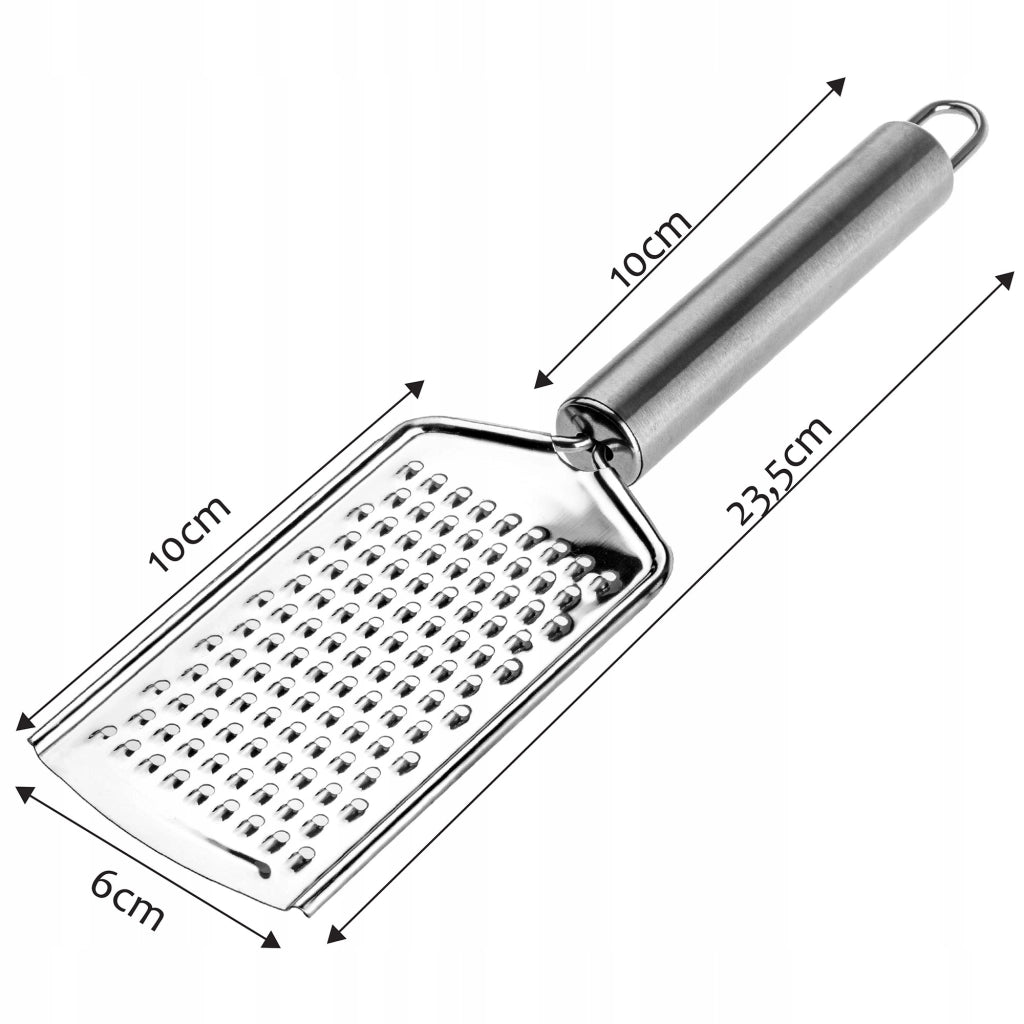 Grattugia KADAX per formaggio, verdure, aglio, zenzero, grattugia da cucina piccola, manuale, 23,5 cm
