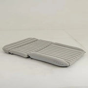 Materasso Gonfiabile per Auto, Letto ad Aria con Pompa Elettrica e Sacca per il Trasporto, Materassino per Campeggio, Picnic e Viaggio su Strada, Portata 150 kg, 190 x 130 cm (Grigio)