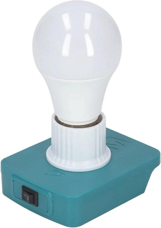 Lampada LED portatile - Batteria Lithio 18V BL serie - Lampada portatile E27.