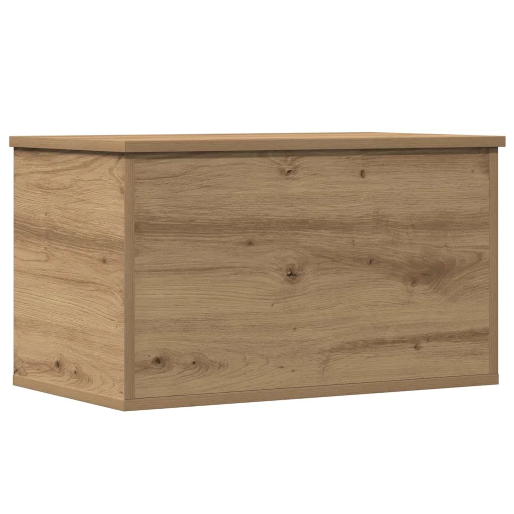Scatola di Stoccaggio Rovere artigianale 60 x 35 x 35 cm 868703