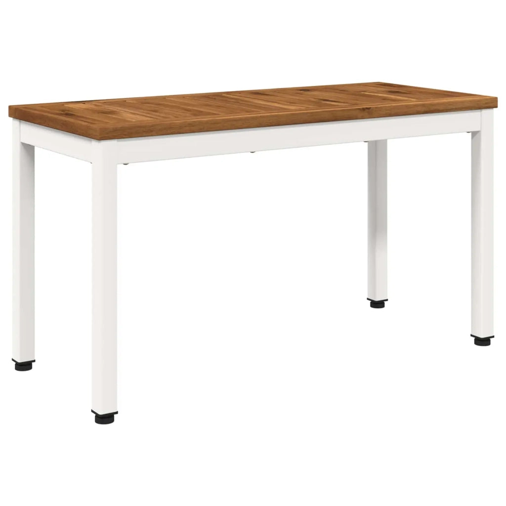 Panchina da giardino 80,5 x 35 x 45 cm Legno di Acacia Massello 901293