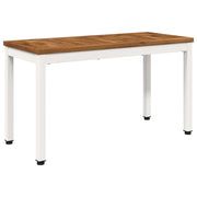 Panchina da giardino 80,5 x 35 x 45 cm Legno di Acacia Massello 901293