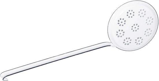 Riess, 0542-033, Bacschep, Classico - Bianco, Diametro 12 cm, Lunghezza 38 cm, Email, Bianco, Spatola a schiuma