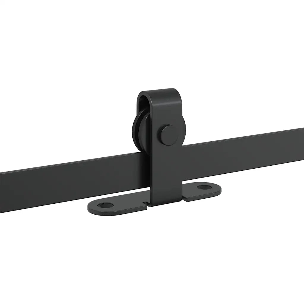 vidaXL Kit Anta Scorrevole per Armadio 91 cm in Acciaio al Carbonio