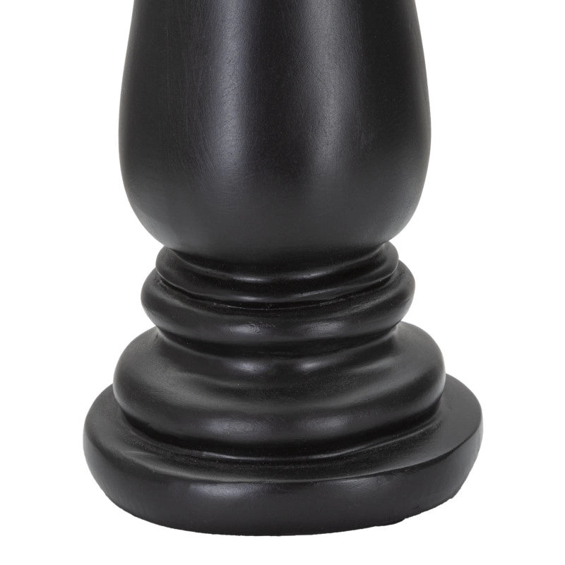 Alfiere Nero E Oro cm ø 12,5x38,5