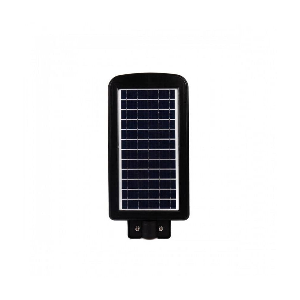 Trade Shop - Lampione Solare Faro Led 40w Luce Fredda 6500k Pannello Integrato Ip65 So-40w-ss -