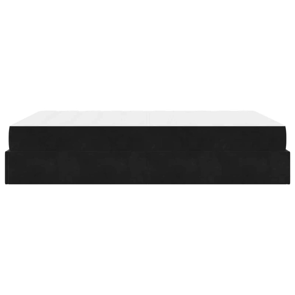 Struttura letto con materasso 2 pcs Nero Velluto 3399566