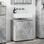Mobile per lavabo da bagno Grigio cemento 60 x 30 x 60 cm 888750