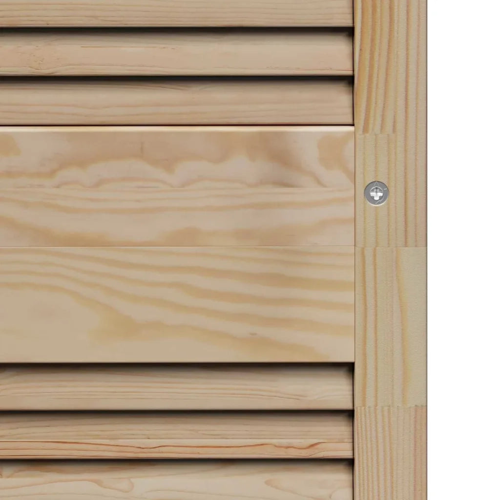 vidaXL Porte per Armadi Altro 2 pcs Marrone 140.5 x 39.5 x 2.1 cm
