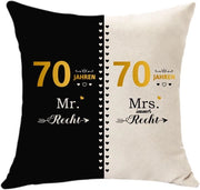 Regalo di compleanno 70° per lui/lei, copriletto di compleanno, migliore idea per regalo di matrimonio di compleanno, regalo di compleanno 70° per uomini, donne, coppie, marito/moglie (70)