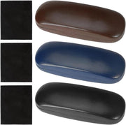 Set di custodie per occhiali portatile - 3 pezzi - Pelle PU