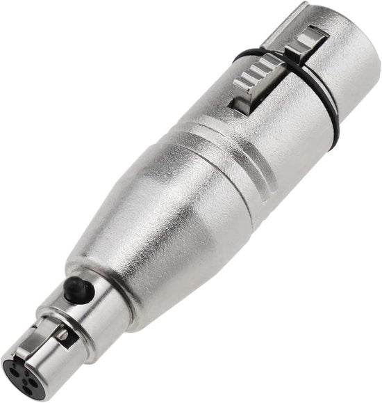 Adattatore di Connessione Audio XLR Femmina a Femmina Premium - 3-Pin XLR - Interfaccia per Microfono Fotografico