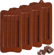 Forme di caramello in silicone 4 pezzi rivestimento antiaderente non sbuccia riutilizzabile gelato per dolci BPA-free