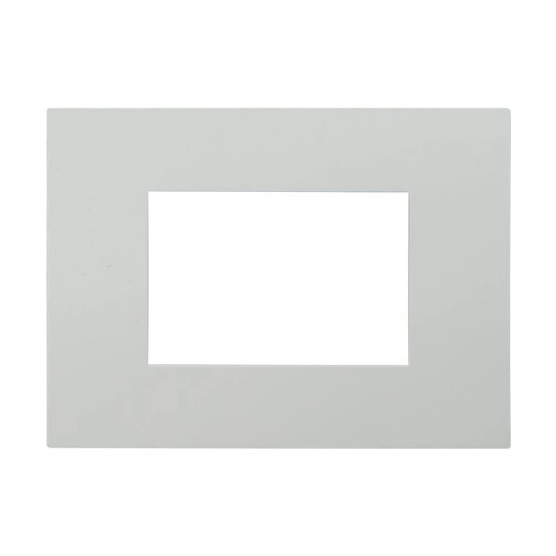 Placca Plastica Serie Venus 3P Colore Sabbia Compatibile Con Vimar Arke