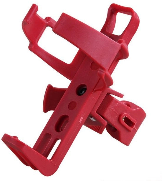 Bidone portabici - portabidone leggero - becher portabici ruotabile 360 gradi - portabidone regolabile - portabidone da rimuovere facilmente - adatto per bici da corsa, mountain bike e biciclette per bambini