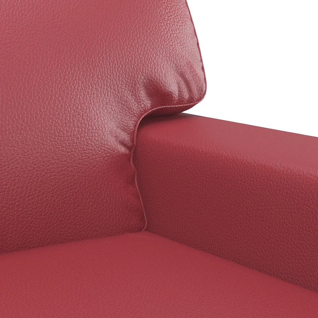 Divano Sedia-Poltrona Rosso Vino 60 cm in Similpelle 169677