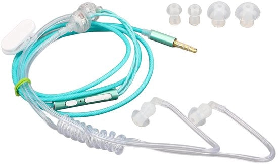 Orecchini In-ear Binaurali con Isolamento Acustico Anti-radiante - Orecchini con Ruisonderdrukking - Adatti per Laptop e Tablet - Modello non specificato