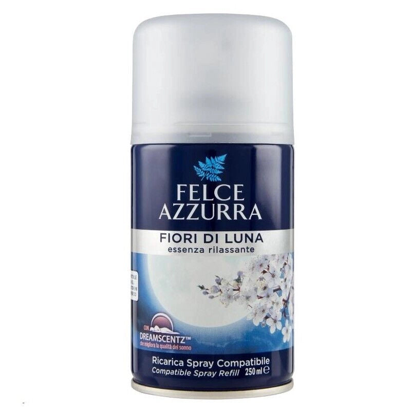 FELCE AZZURRA PROFUMATORE PER AMBIENTE AUTOMATICO RICARICA DA 250 ML FRAGRANZA  FIORI DI LUNA OKY