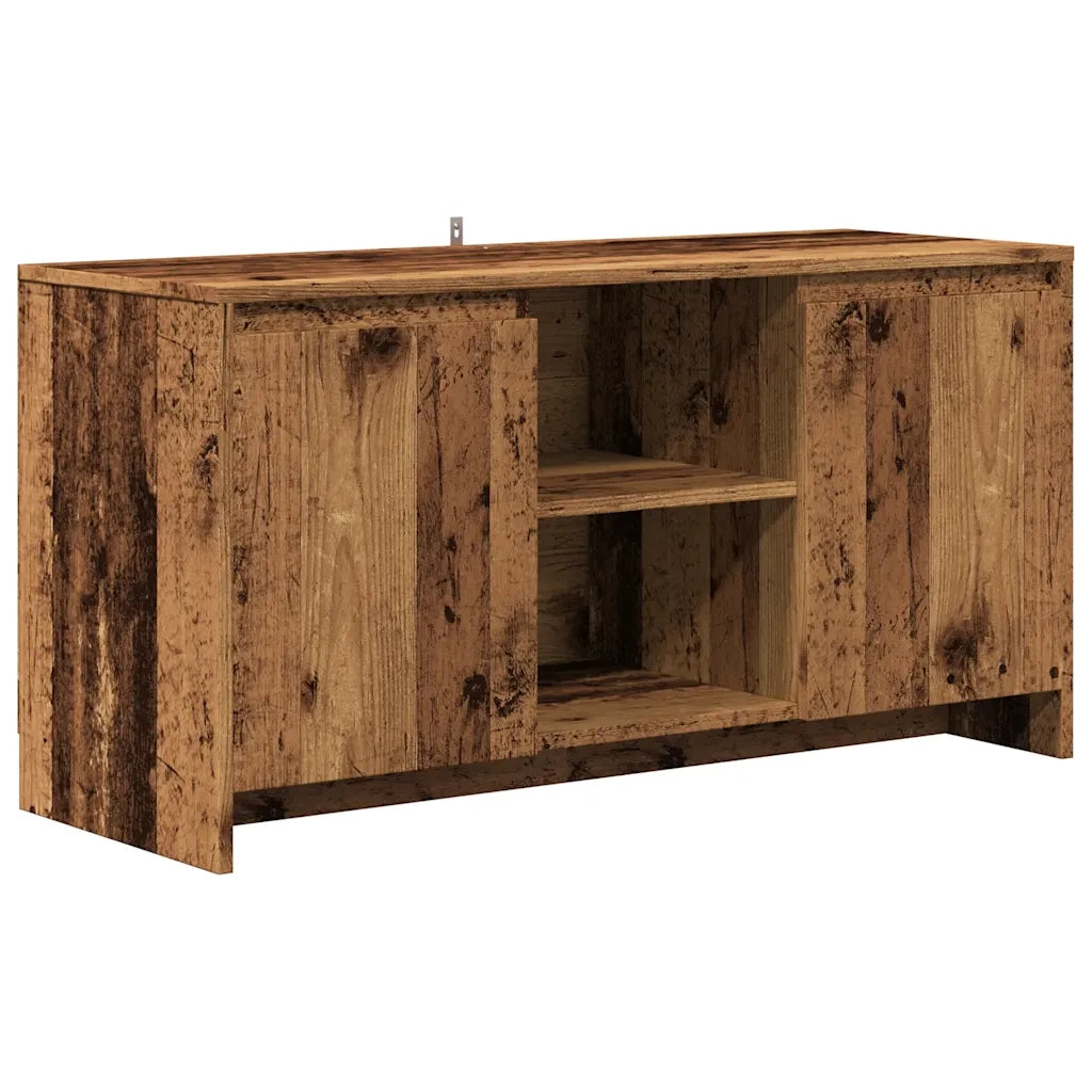 Mobile Porta TV Legno Antico 102x37,5x52,5 cm Legno Multistrato 856782