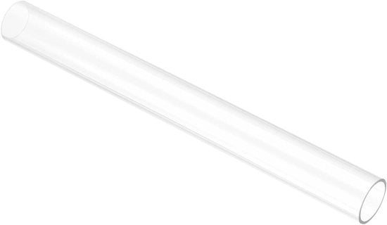 Tubo in plastica trasparente, ID 22 mm, OD 26 mm, lunghezza 250 mm, per progetti di hobby e fai da te