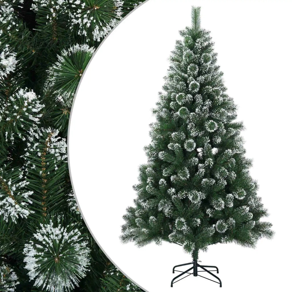 Albero di Natale artificiale 150 cm PVC e Metallo Verde 42056457