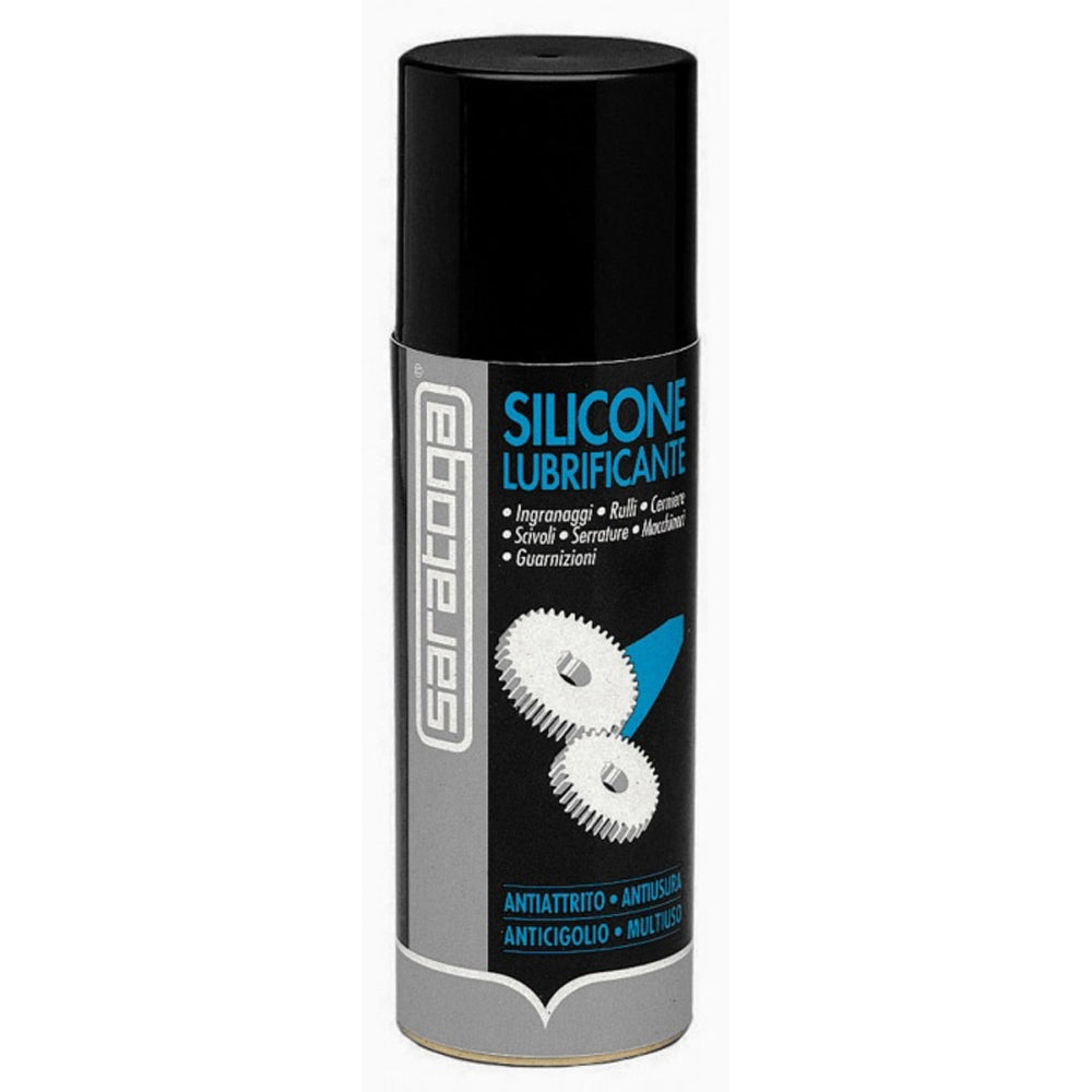 SILICONE LUBRIFICANTE SPRAY PROTEGGE RAVVIVA IMPERMEABILIZZA 200 ML SARATOGA 54250001
