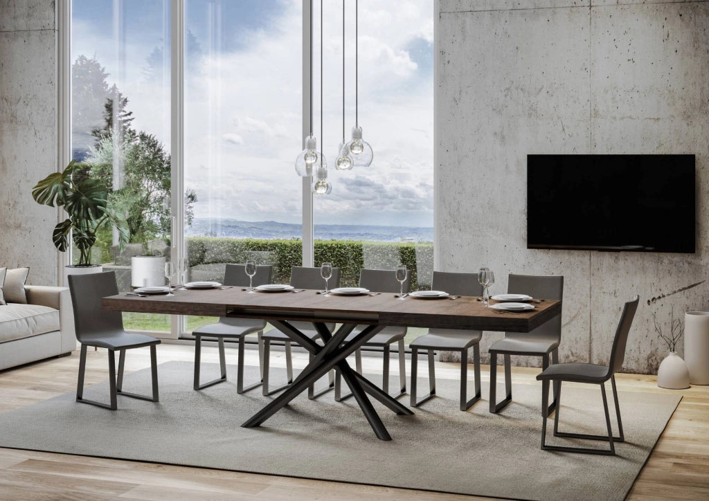 Tavolo Allungabile 180-440x90x77 cm Famas Noce