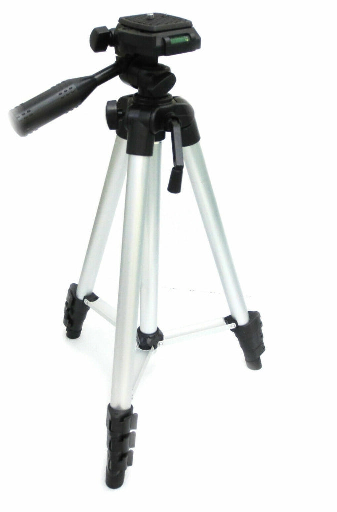 CAVALLETTO TREPPIEDI FOTOCAMERA PER VIDEOCAMERA STATIVO 1,20MT MAX