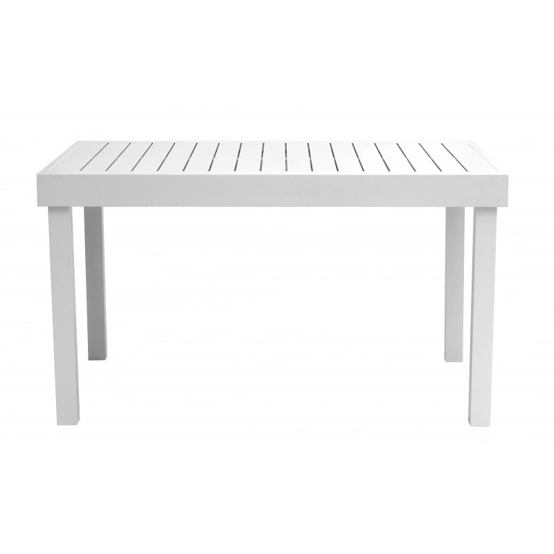 Tavolo Montecatini 135/270X90,5 - Alluminio Bianco Moia