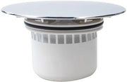 Douchiatura QS427C004, con coperchio, in acciaio inox, 121 mm, con contenitore, altezza: 68 mm