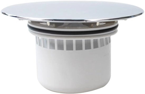 Douchiatura QS427C004, con coperchio, in acciaio inox, 121 mm, con contenitore, altezza: 68 mm