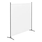 Pannello Divisorio Tarazona Separè per Privacy Separazione Ambienti 176x175 cm Bianco [en.casa]