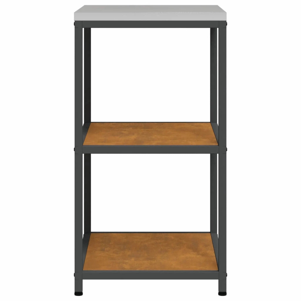 Pensile da cucina | Stoccaggio in cucina HATTEM Ruggine 60 x 50 x 92 cm Acciaio