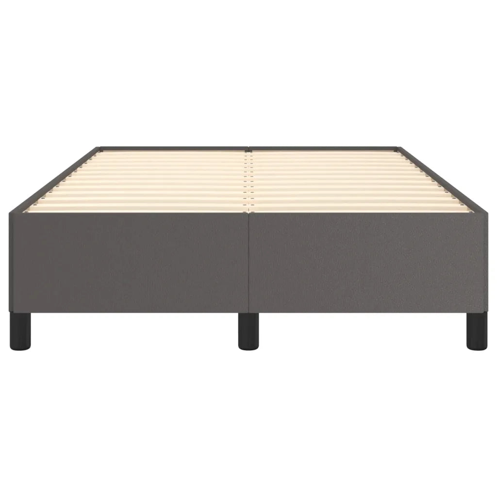 Giroletto-Struttura Letto Grigio 120x200 cm in Similpelle 180389