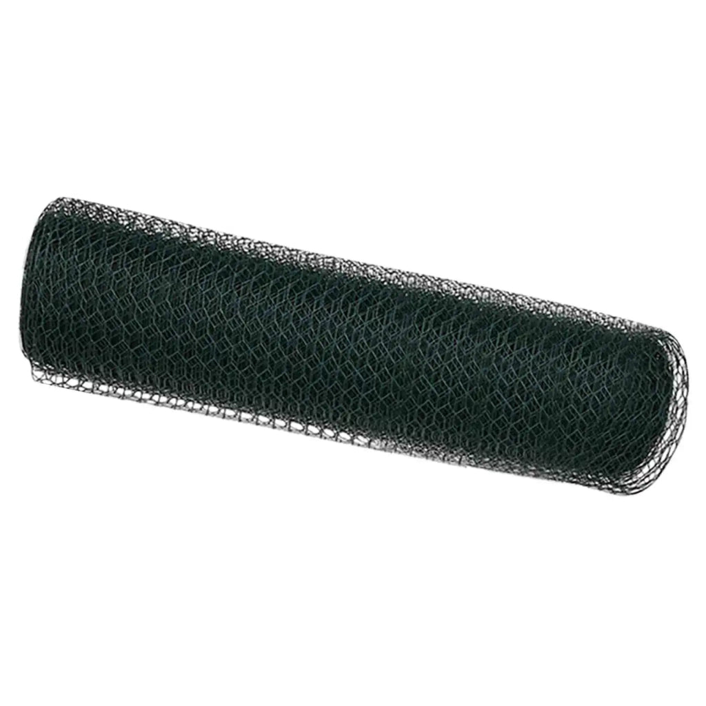 Recinzione Esagonale Verde 0,5 x 10 m PVC 42005334