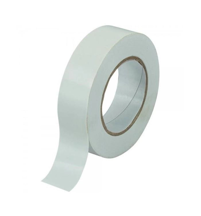 NASTRO ISOLANTE - Mm 19x25 Mt Bianco - 10 pezzi - MADE IN ITALY