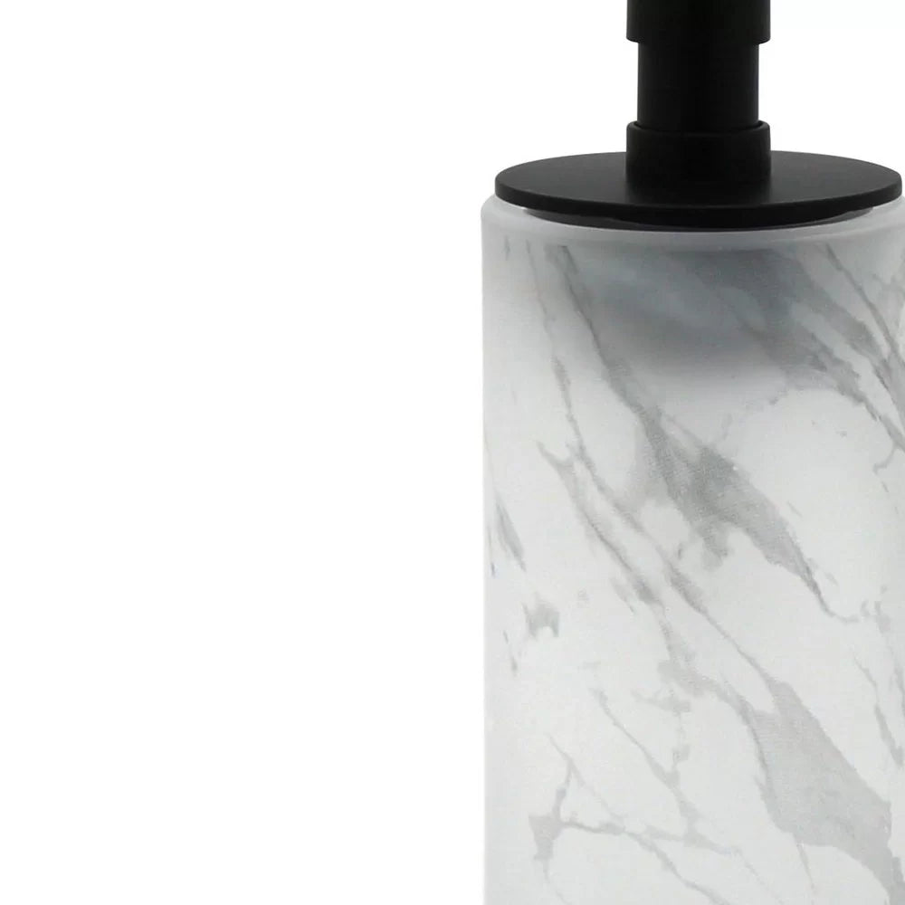 Dispenser in vetro satinato - serie Marble