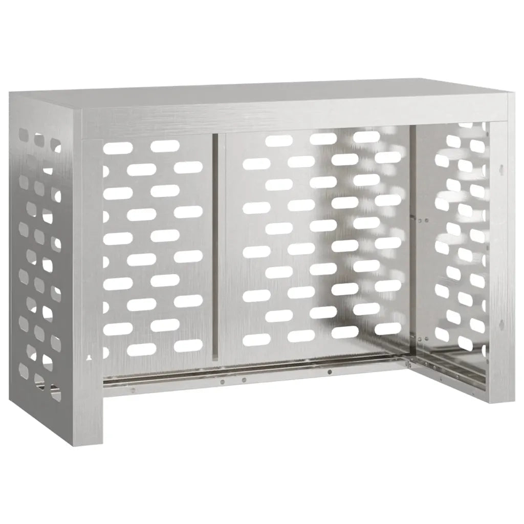 Copertura per condizionatore d'aria Argento 90 x 40 x 60 cm 865894