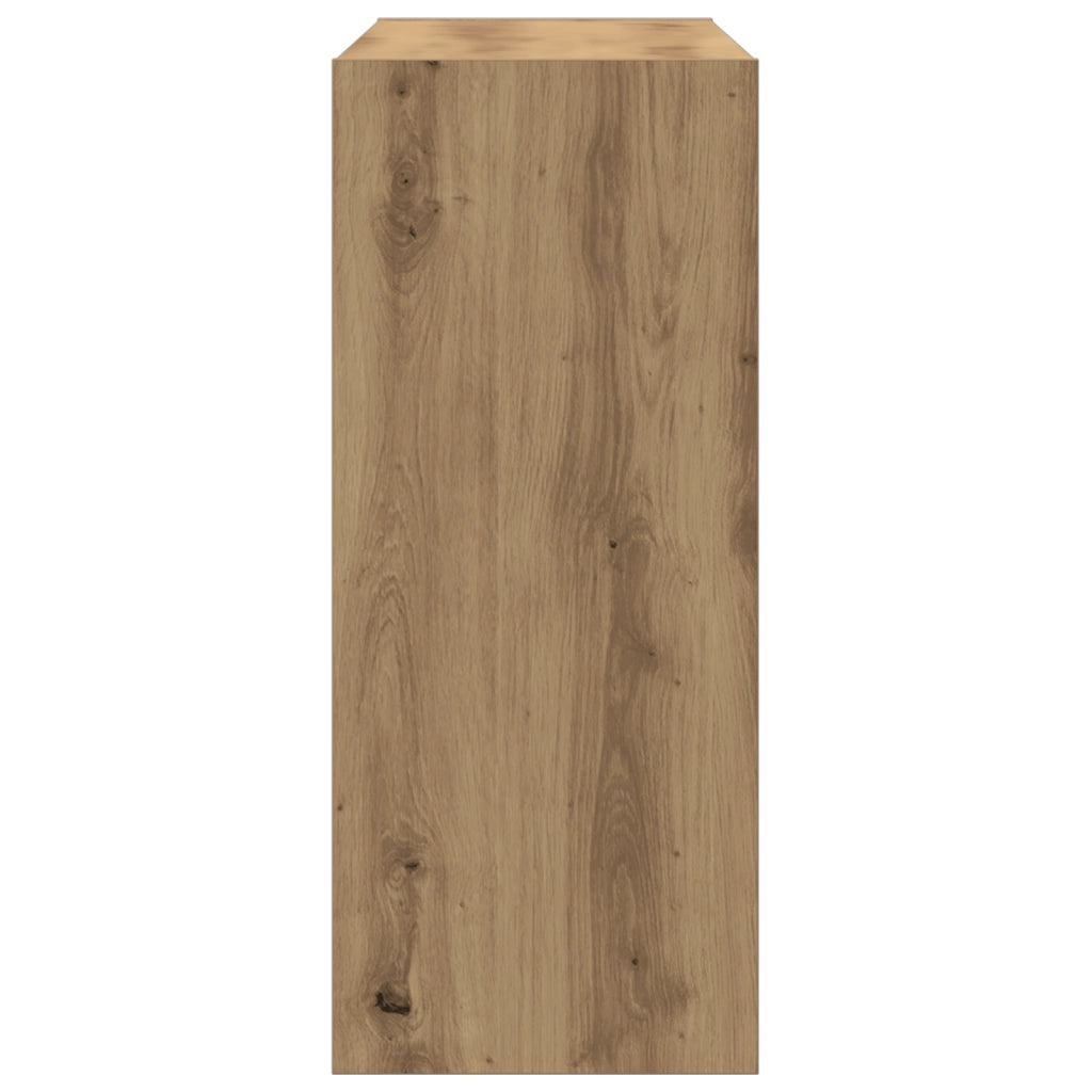 Libreria/Dividendo Stanza  - Rovere Artigianale - 100x30x72 cm - Realizzato in Legno Ingegnerizzato