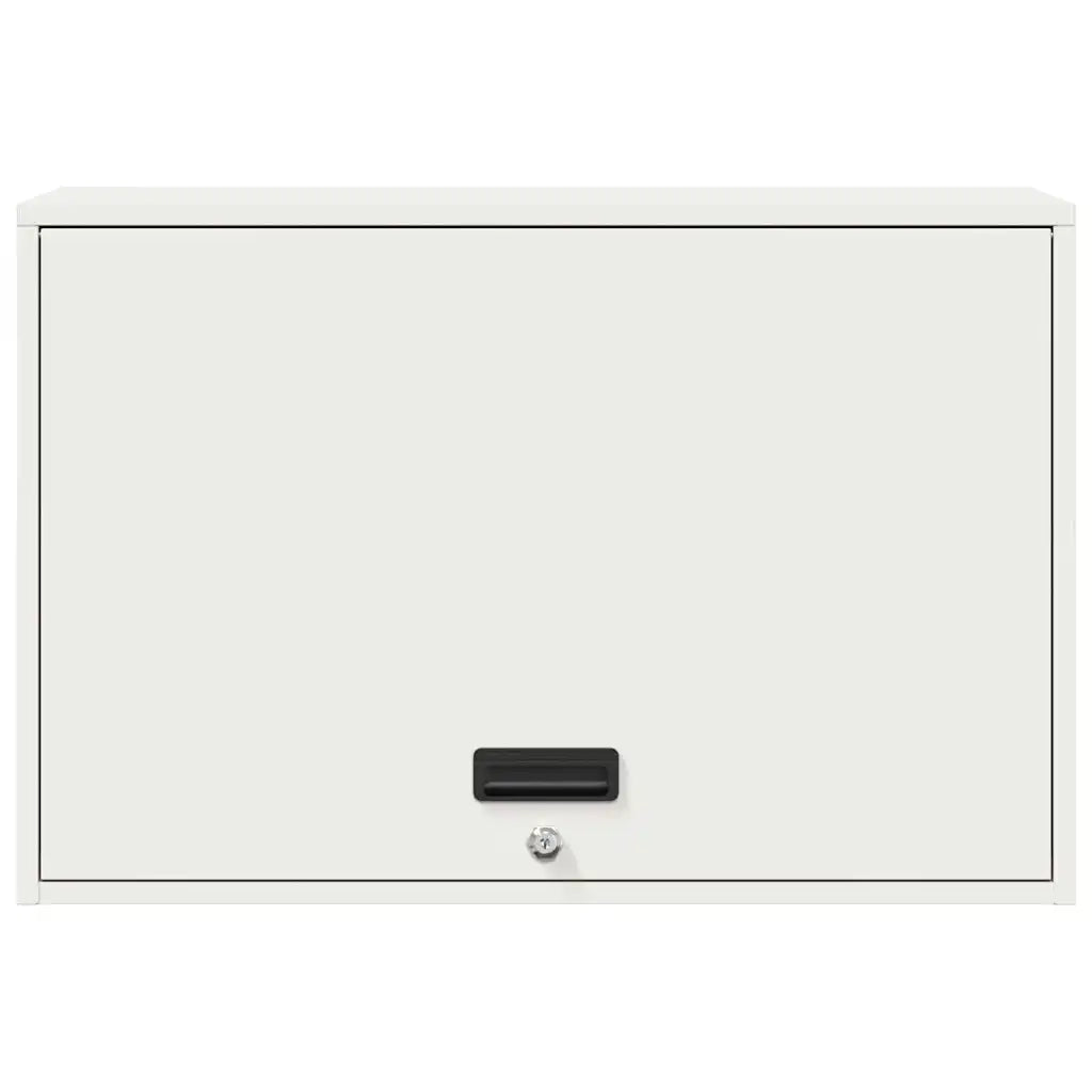 Armadio a muro per garage Bianco 80 x 40 x 53 cm