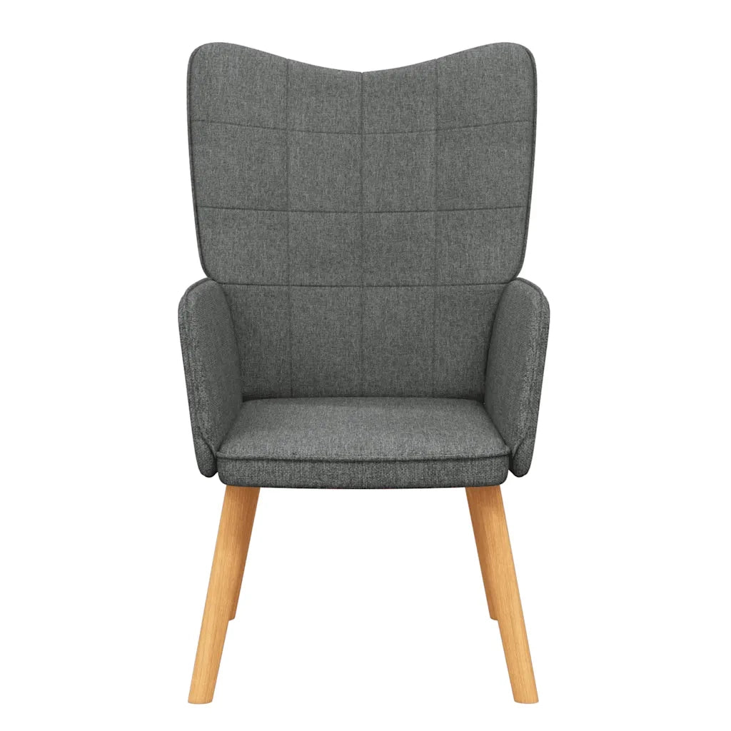 Poltrona Relax Grigio Scuro in Tessuto 327920