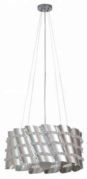 Lampada a sospensione Candellux Smile argento Ø35 E27