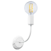 Applique da parete Daniela bianca E27 1 luce