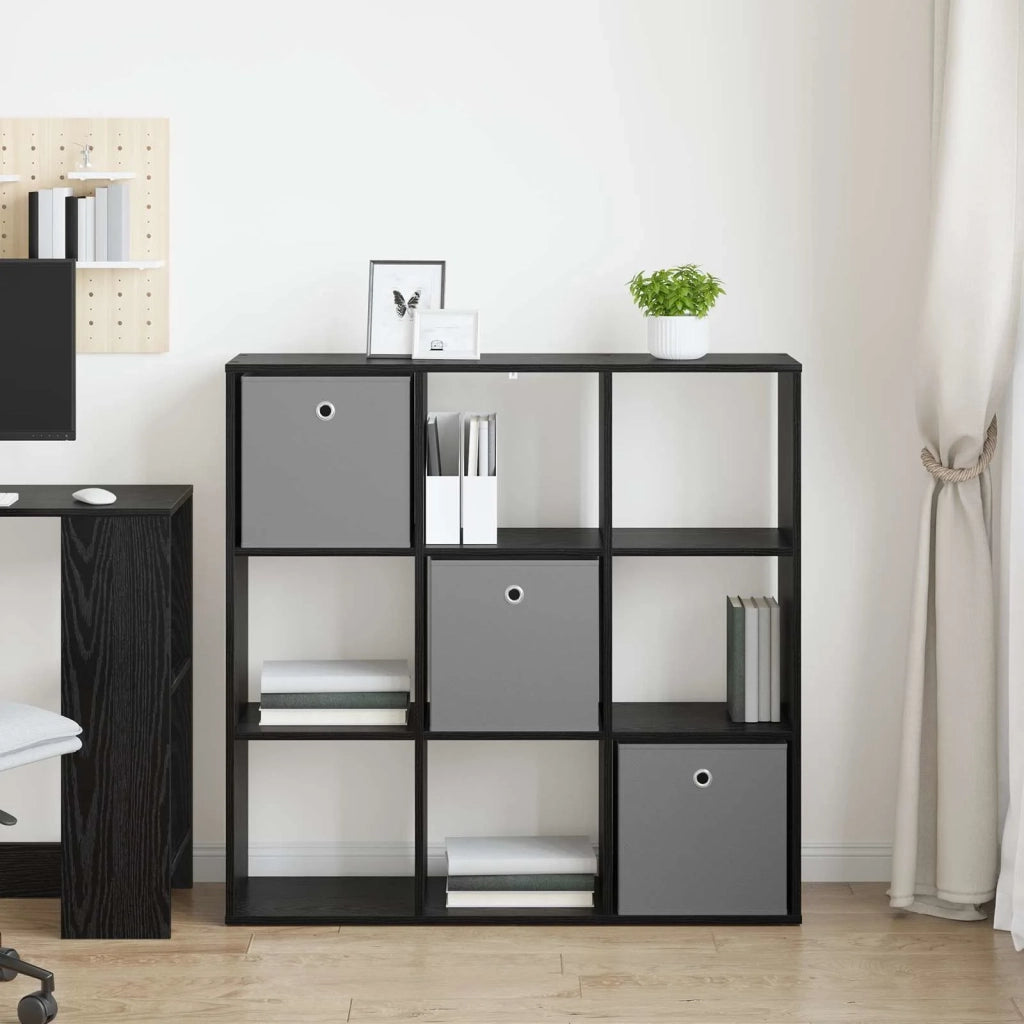Credenza con cassetto Rovere Nero 102 x 31 x 99,5 cm