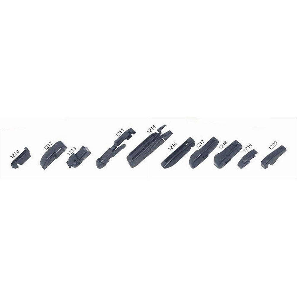 Trade Shop - Spazzola Tergicristallo Universale Multi Attacco Auto 14"/350mm Ter-unv002 Maxtech -
